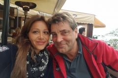 Jitka Latkova mit Michael Weber in Porto de Andratx