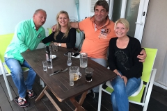 Maike und Bernd Putzki mit Simone und Uwe Pachura