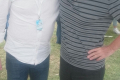 Christian Anders mit Jorge Campo